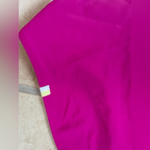 Summersalt Marina Lava Hibiscus Red and Pink Colorblock One Piece Swimsuit 10 - Picture 4 of 8